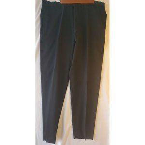 Mens Reda 110's Wool Reserve Black Dress Pants Size W38X30L Made USA Tailored